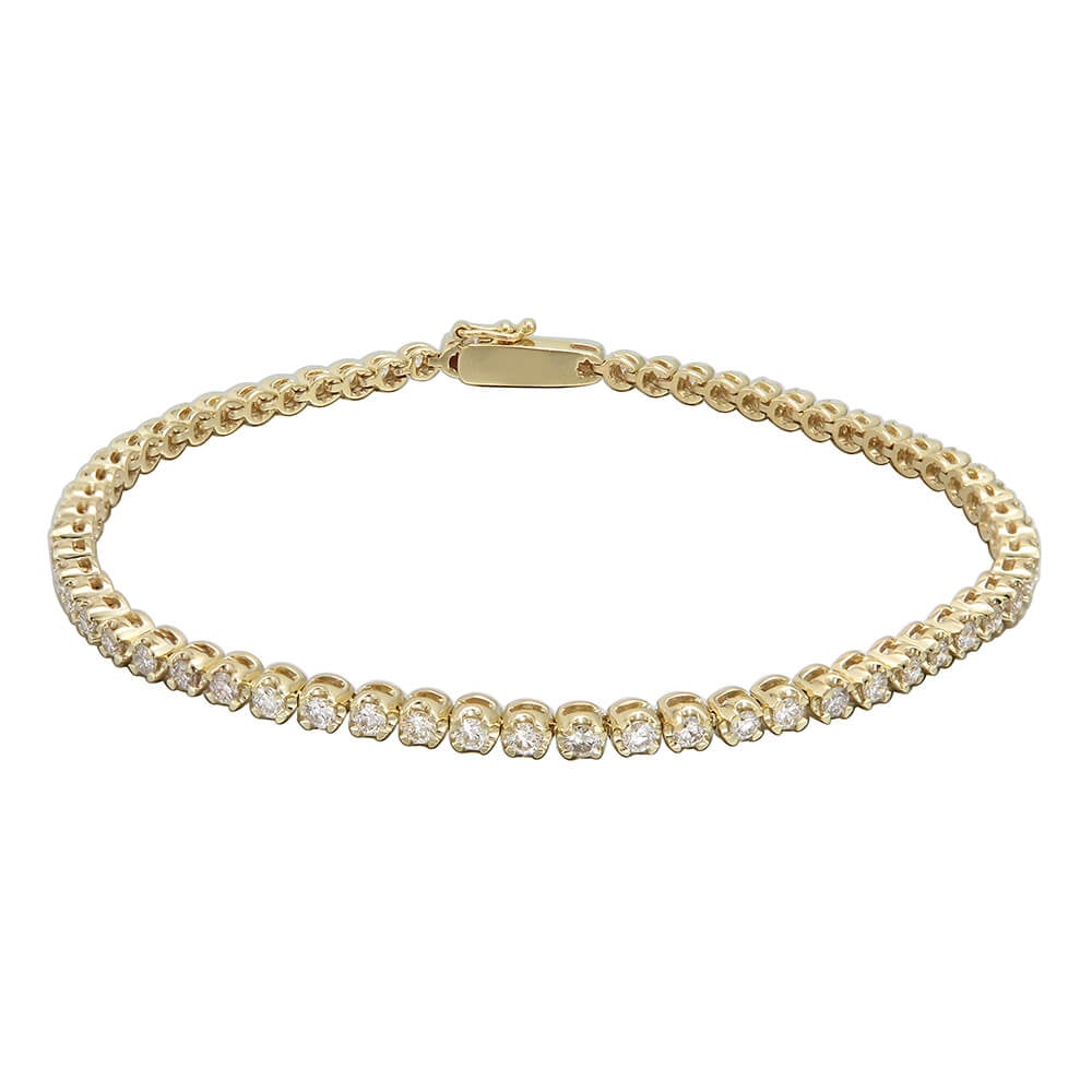 Illusion Set Diamond Tennis Bracelet Ian Sharp Fine Jewellery Ian Sharp Jewellery