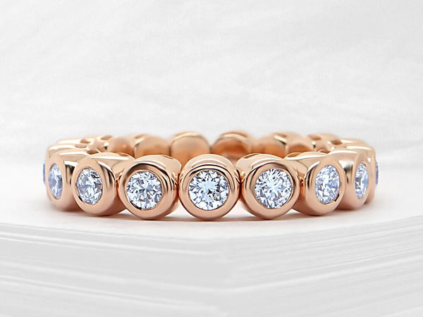 Diamond Bubble Eternity Ring - Ian Sharp Diamond Jewellery