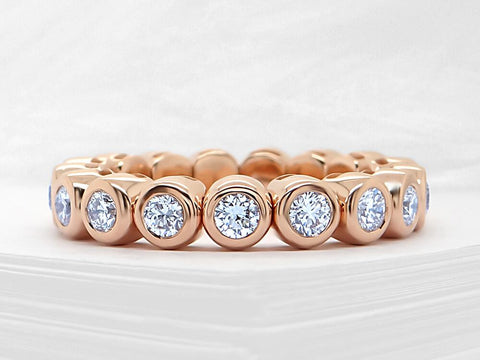 Diamond Bubble Eternity Ring - Ian Sharp Diamond Jewellery