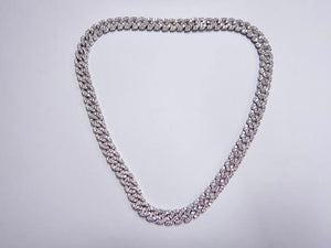 Diamond Link Necklace - Ian Sharp Jeweller