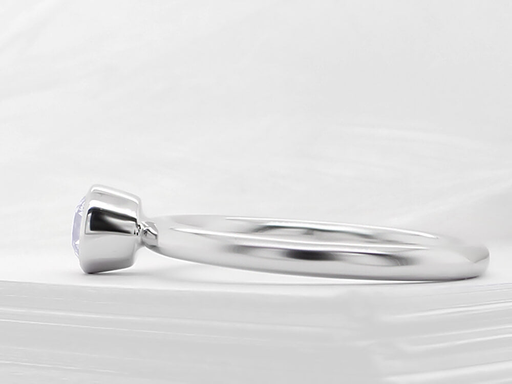 Diamond Solitaire Bubble Ring - Ian Sharp Diamond Rings – Ian Sharp ...