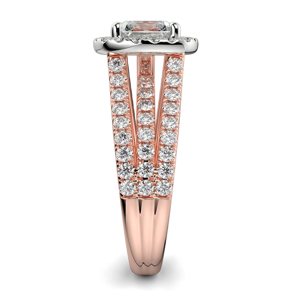 Magico Cushion Diamond Engagement Ring - Ian Sharp Jewellery