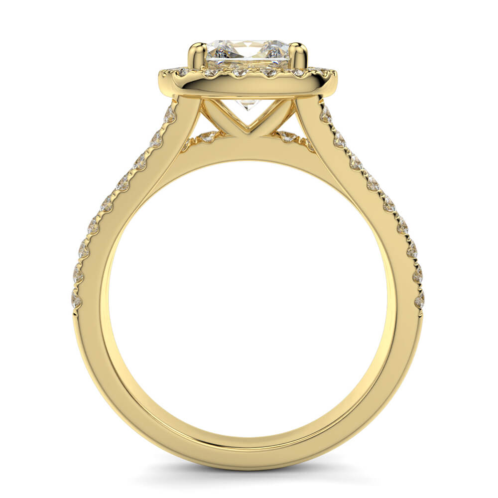 Magico Cushion Diamond Engagement Ring - Ian Sharp Jewellery
