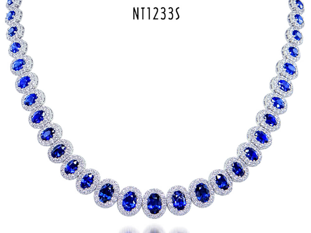 Blue sapphire necklaces top